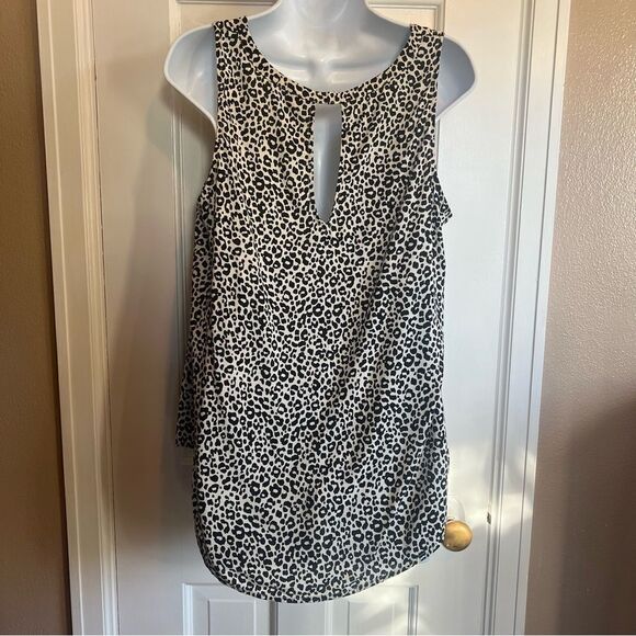 Old navy Chic Leopard Print Tank Top - Picture 4 of 9